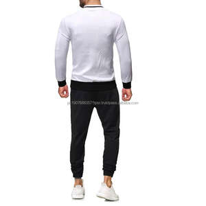 Nueva Llegada Conjuntos Deportivos de Tela Elástica para Hombre al por Mayor, Conjuntos de Entrenamiento de Fitness con Sudadera Colorida - Product Image 5