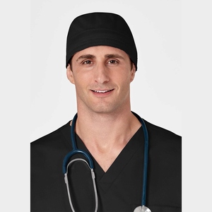 Casquettes en denim de coton respirant imprimées de style crête Uniformes hospitaliers pour chirurgiens infirmières travailleurs médicaux en salle d'opération - Product Image 4