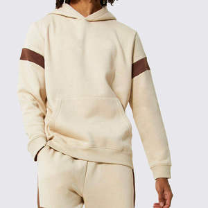 Conjunto Deportivo de Invierno para Hombre, Color Sólido, Ecológico, Sudadera con Capucha Gris Oscuro y Pantalones Jogger, Conjunto de Dos Piezas de Felpa Suave y Cálida para Uso Diario - Product Image 3