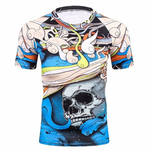 Nouvelle arrivée 2025 Top vente personnalisé partout impression anti-rétrécissement chemise pour hommes personnalisé Design classique sublimé Polyester T-shirt - Product Image 1