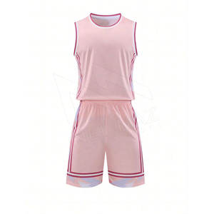 Vente en gros d'uniformes de basket-ball respirants à impression par sublimation personnalisés vêtements de sport en polyester BSCI de haute qualité grande taille à séchage rapide - Product Image 1