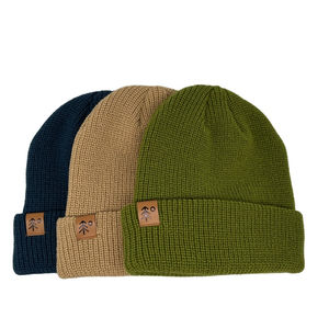 หมวกบีนนี่ลายทางมีโลโก้พร้อมหน้ากาก - Product Image 1