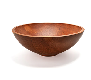 Ensaladera Artesanal Rústica de Madera Natural Ecológica Hecha a Medida, Estilo Americano para Uso en el Hogar y Restaurantes - Product Image 3