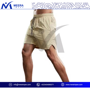 Logo personnalisé Shorts de sport GYM Fitness Workout Sport classique respirant Shorts décontractés été hommes maille Gym Shorts décontractés - Product Image 4