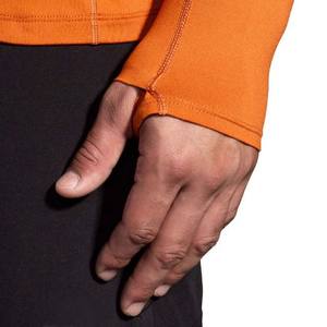 OEM personalizado sudaderas de algodón para los hombres de lana de buena calidad de cuello redondo cuarto de cremallera sudaderas para la ropa de los hombres al por mayor - Product Image 4