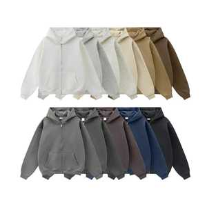 Veste zippée en coton de qualité supérieure pour l'hiver Vêtements d'extérieur élégants Conception durable légère pour hommes et femmes Mode décontractée quotidienne - Product Image 4