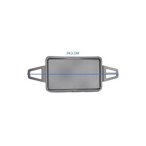 Couverture de rétroviseur pare-soleil couleur grise pour Mercedes classe E Compatible W211 2003-2009 - Product Image 1