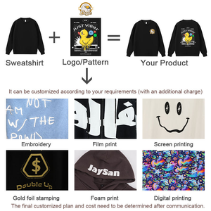 Sudadera de Felpa Orgánica para Mujer, Sudaderas Personalizadas Extra Grandes de Algodón Puro, Sudadera de Cuello Redondo Natural para Mujer - Product Image 4