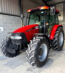 Tracteur agricole CASE IH 105 HP à roues motrices 4x4, cabine fermée rouge, haute productivité, performances optimales - Product Image 4