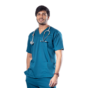 Uniformes de soins infirmiers médicaux pour hommes gommage travailleurs hommes joggeurs gommages ensembles uniformes hommes et femmes hôpital gommage - Product Image 4