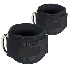 Sangles de cheville réglables personnalisées pour machines à câbles de gym, sangle de cheville de fitness, support de musculation, anneau en D, entraînement pour femmes - Product Image 5