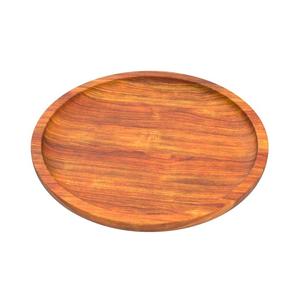 Plato de Madera Redondo para Servir, Superventas, el Mejor Embalaje, Plato para Aperitivos 100% Madera Natural, Plato de Madera con Diseño Personalizado - Product Image 5