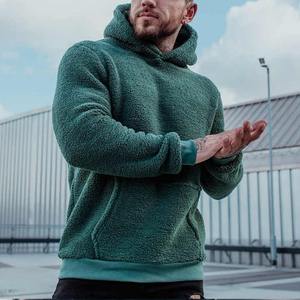 New Arrival Customized Sherpa Fluffy Fleece <b>Hoodie</b> Sweatshirts Heavyweight Thick Fur Pullover Hoodies Full Zip Us <b>Thermal</b> <b>Hoodie</b> - Product Image 2