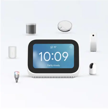 Original Global Mi Smart Alarm Clock AI Speaker with Google Assistant 3.97 Inch Display Touch Screen Smart Home Devices QBH4191G