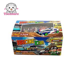 Eğlenceli şekilli meyve aromalı sakızlı yarış arabaları-lezzetli ve eğlenceli şeker davranır - Product Image 2
