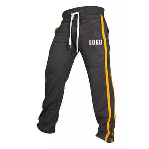 Men's <b>Slim</b> <b>Fit</b> Training <b>Jogger</b> Pants High Quality Cotton Polyester Gym Clothing Casual Custom Logo Zipper Pockets Printed - Product Image 4