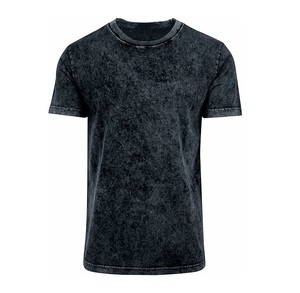 เสื้อยืดคอกลมสำหรับผู้ชายเสื้อยืดผ้าฝ้ายผสมสารให้ความเป็นกรดสามารถซักได้สไตล์วินเทจผ้าคอตตอน100% ลายกราฟิก - Product Image 1