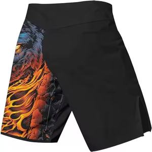 Short de compression OEM mma Shorts de boxe à impression par sublimation Shorts de combat pour hommes Shorts MMA OEM Shorts MMA avec logo personnalisé - Product Image 4