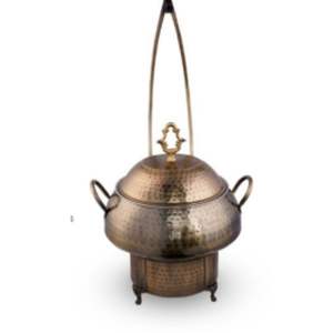 Mughal Chafing Dish Premium Handcrafted Hotelware for Weddings Catering Banquets and Luxury Dining - Product Image 3