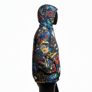 Léger femmes coupe-vent 160 GSM Premium Polyester tissu impression Logo personnalisé vêtements de plein air coupe-vent veste pour les femmes - Product Image 3