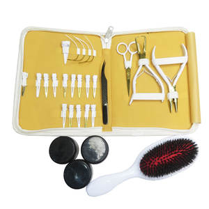 High Quality Professional Hair <b>Extension</b> <b>Micro</b> Bread Pliers Tools Kit Surgical Grade Stainless Steel Customized Color Commercial - Product Image 3