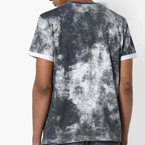 Camisetas extragrandes personalizadas para hombre 250gsm Drop Shoulder Heavyweight Graphic 100% Cotton WORSTED Streetwear - Product Image 2