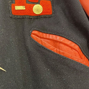 Vintage Sioux City East Canvas Winter Varsity Letterman Bomberjacke Maßanfertigung 100% Baumwolle mit Kapuze Aini Wear Hochwertig - Product Image 3