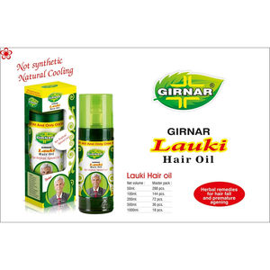 GIRNAR Private Label 1000ml Huile capillaire Lauki biologique nourrissante et lissante Vente en gros - Product Image 1