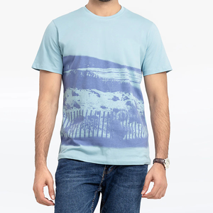 Camiseta de algodón 100% para hombre más vendida, camiseta de manga corta de punto personalizada con nuevos diseños para camisetas de uso diario - Product Image 1