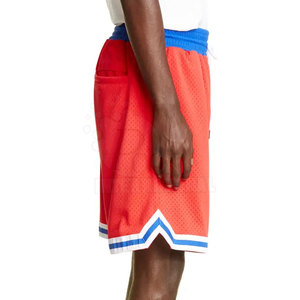 <b>Elastic</b> Waist Men Mesh Shorts Sustainable & Comfortable Mesh Shorts For Men Fitness Wear Mesh Shorts - Product Image 3