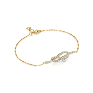 สร้อยข้อมือเพชรเซเรโนวา เพียร์ - กำไลข้อมือสุดหรูสำหรับผู้หญิง - Product Image 2