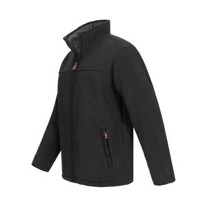 Veste en polaire à col montant, confortable, respirante, moderne, de qualité supérieure, pour hommes, durable, douce, chaude, coupe décontractée, veste pour hommes - Product Image 4