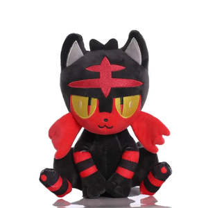 Peluche Pokémon Litten Flamiaou, jouet en peluche doux - Product Image 1