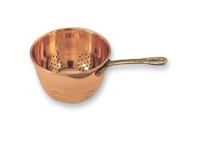 Top Selling Premium Quality Stainless Steel Colander & <b>Strainer</b> with Gold Color Handle Eco-Friendly Handmade Kitchenware - Product Image 2