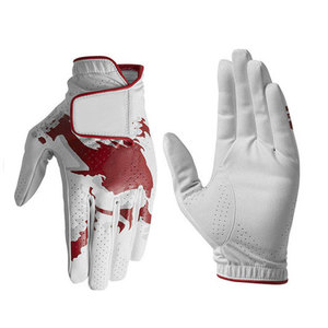 Logo personnalisé Gants de golf en peau de mouton pour adultes Joueurs de qualité supérieure Équipement de sport souple et respirant Confortable Antidérapant pour hommes - Product Image 6