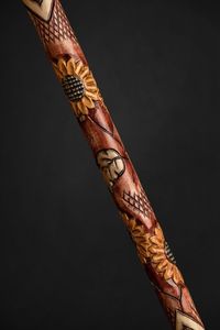 GENERATING Price Adjustable Wooden Cane with Multiple Knots Strong Wooden <b>Walking</b> <b>Stick</b> for Elders by Standard International - Product Image 3