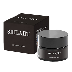 Resina de Shilajit Soluble en Agua, Grado Alimenticio, Etiqueta Limpia, Suplemento Natural, Extraído por Solvente, Cultivo Artificial en Botella por FIT - Product Image 1