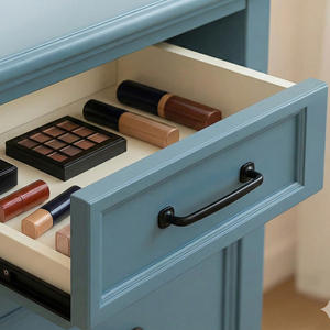 Tirador de Gabinete Moderno Minimalista de Estilo Europeo, Duradero, de Latón Negro, para Cocina, Baño, Dormitorio, Comedor, Cajones de Muebles - Product Image 4