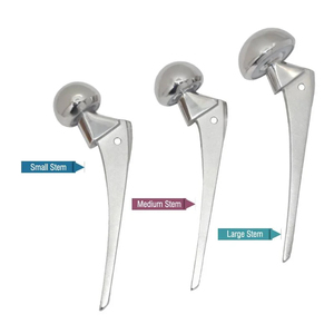 Dure Niet-Fenestrated Bipolaire Heupprothese Steriele Orthopedische Chirurgische Instrumenten Gemaakt 316l 316lvm Roestvrij Staal <span class=keywords><strong>Titanium</strong></span>