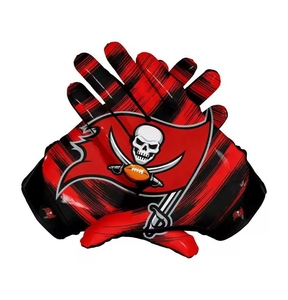 Gants de football américain en latex personnalisés Vente en gros Gants récepteurs étanches à écran tactile super collants et à haute adhérence - Product Image 6