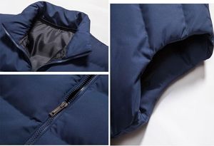 Chaleco acolchado sin mangas personalizado con logotipo personalizado, ropa de abrigo informal de otoño para hombre, ultraligero antiarrugas - Product Image 5