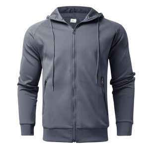 2025 personnalisé haute qualité hiver imprimé hommes survêtements 2 pièces pleine fermeture éclair Gym Jogging costume 100% coton respirant rapide - Product Image 2
