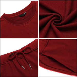 ชุดวอร์มสำหรับผู้ชายชุดกันเหงื่อสำหรับผู้ชายวัสดุทนทานระบายอากาศได้น้ำหนักเบา - Product Image 6