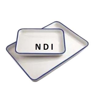 Nickel Plated Finishing Tableware Decoration Modern Style Solid Metal Serving Tray Custom Shape <b>Sweet</b> Or Snacks Serving Tray - Product Image 4