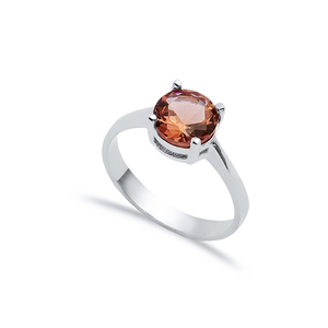 8mm Round Cut Sultanite Stone Cluster <b>Ring</b> for Women Rhodium Plated Turkish Handmade <b>925</b> Sterling <b>Silver</b> Wedding Trendy Jewelry - Product Image 1