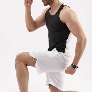 Débardeur de sport décontracté pour hommes Séchage rapide Polyester Coton Workout Athletic Top for Gym Fitness Strass Technics - Product Image 6