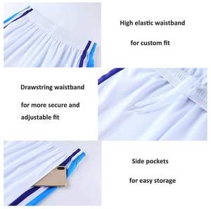 Uniformes de baloncesto para hombre sublimados de Color degradado de alta calidad, diseño personalizado, conjuntos de talla grande para verano, venta al por mayor - Product Image 5