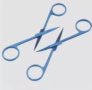 Tijeras Iris de Punta Fina, Acero Inoxidable Quirúrgico, Diseño de Precisión, Ideal para Uso Oftalmológico, Clínico Dental y Médico - Product Image 1