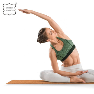 Giá Rẻ Giá Bền Thêm Dày Hot Nút Chai Yoga Mat 70 ''X 26' X 6Mm Cao Su Tự Nhiên Yoga Mat Cho Các Bài Tập Cho Yoga Và Pilates - Product Image 3