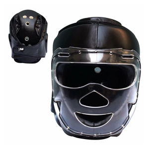 Casque de boxe de style sportif, protège-tête en matériau PC, équipement de taekwondo et de kickboxing, protection pour l'entraînement, fonction de sécurité - Product Image 4